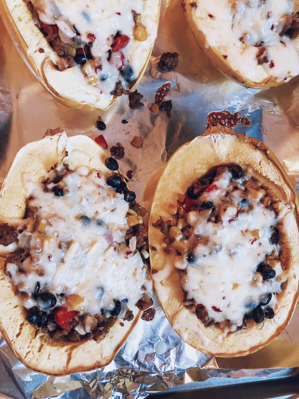 Mexican Spaghetti Squash&nbsp;Bowls