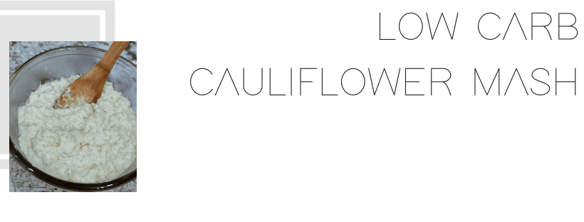Cauliflower Mash